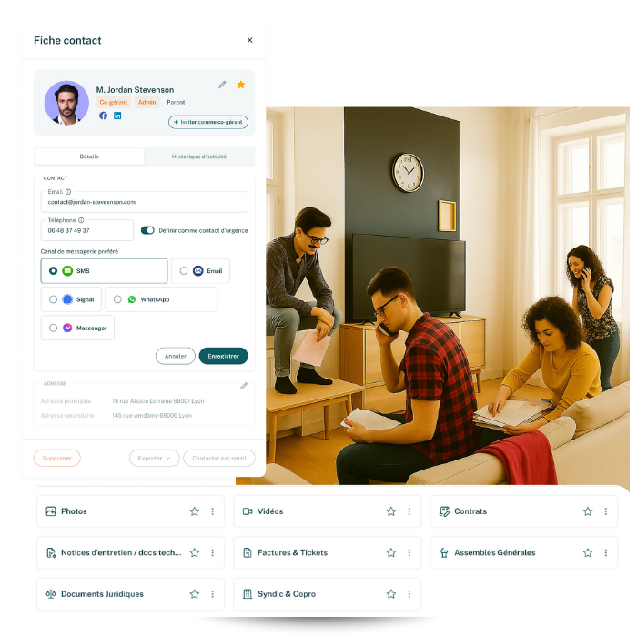 documents colocation 