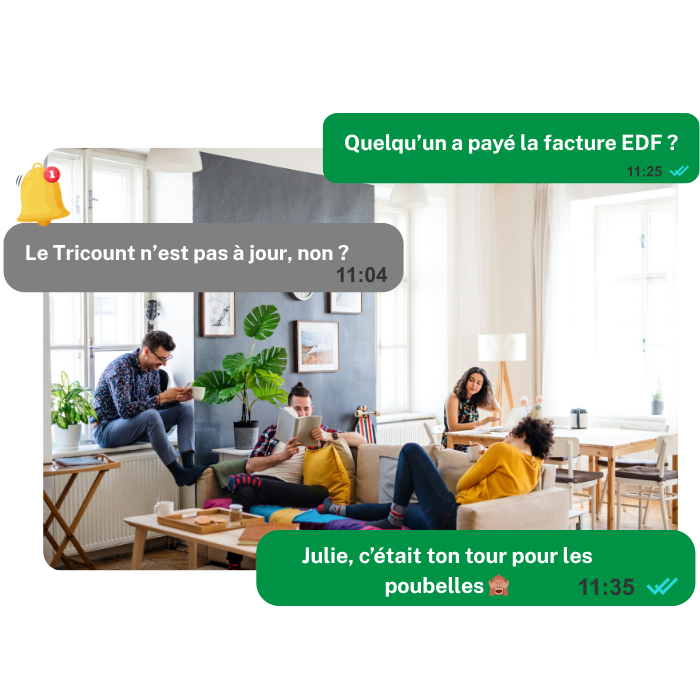 problèmes gestion colocation