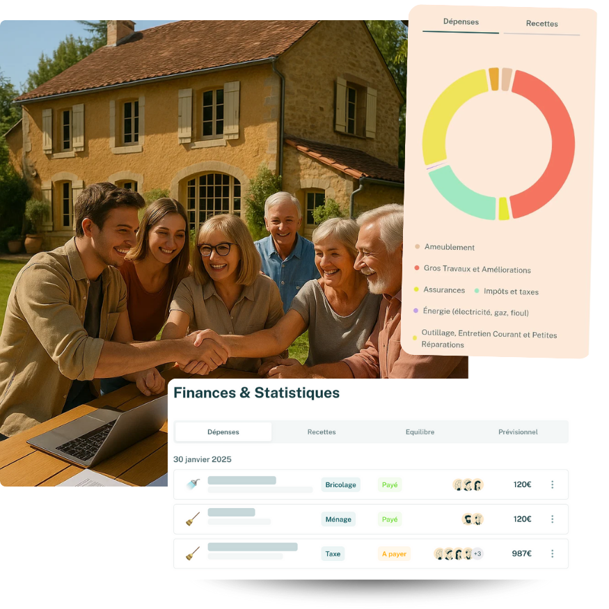 budget maison de campagne familiale