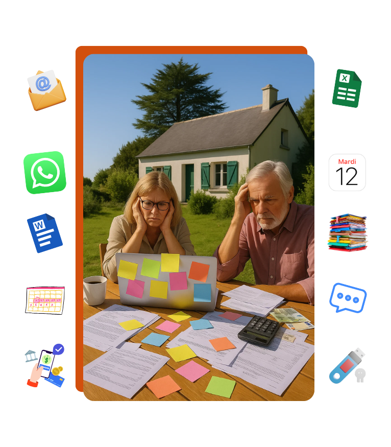 gestion maison de famille