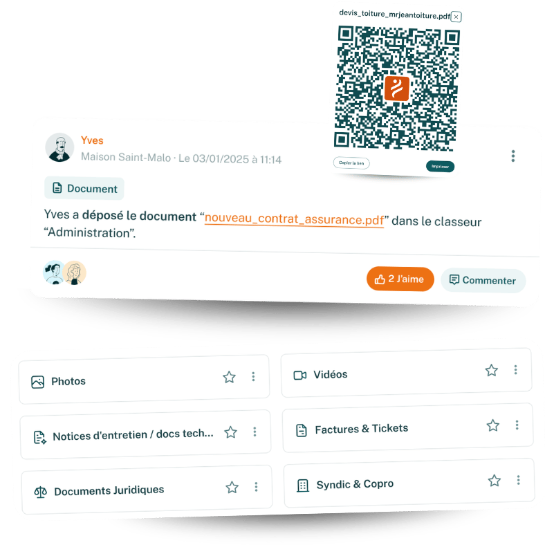 coffre fort numérique famille