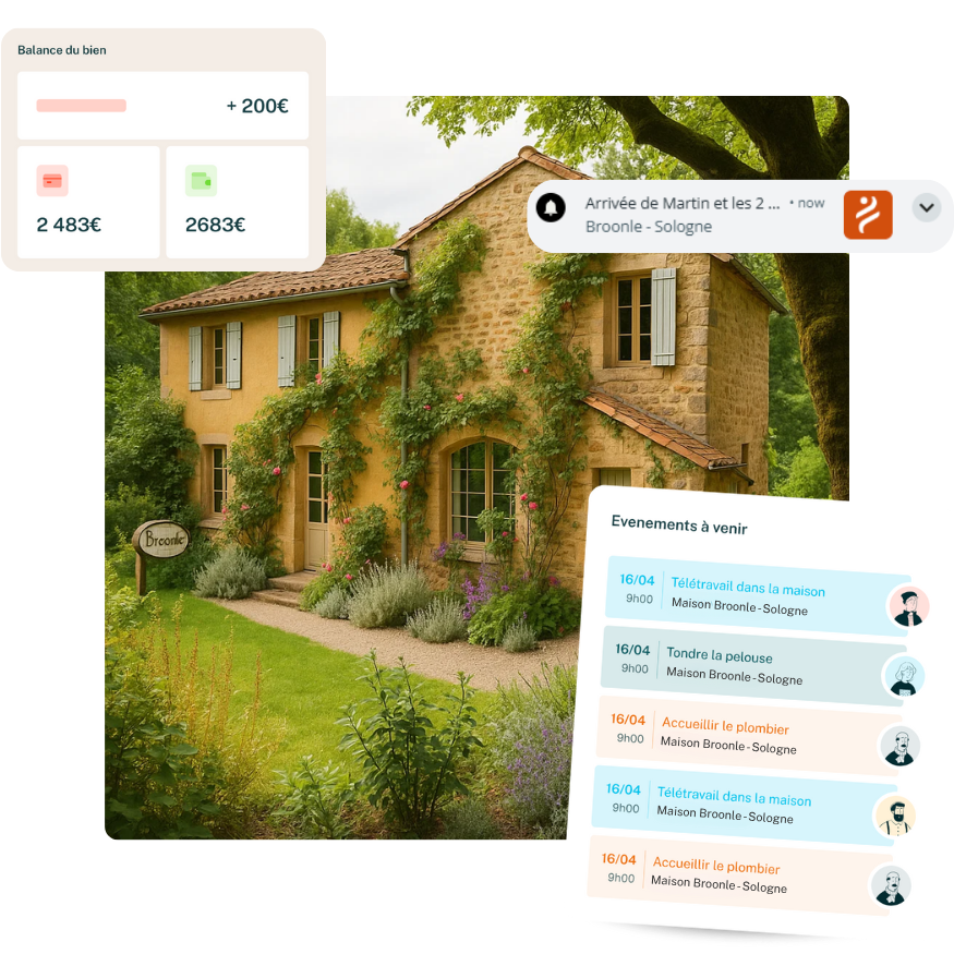 gestion maison de campagne