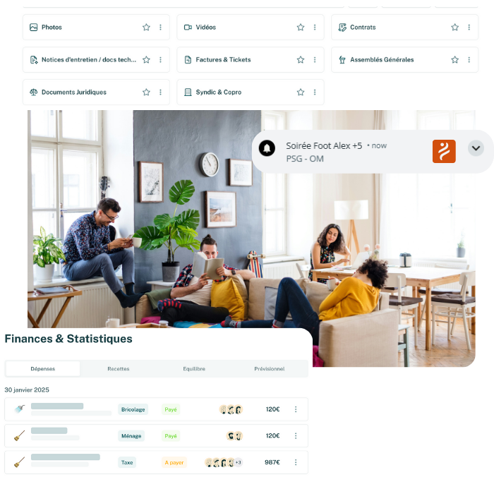 gestion colocation app
