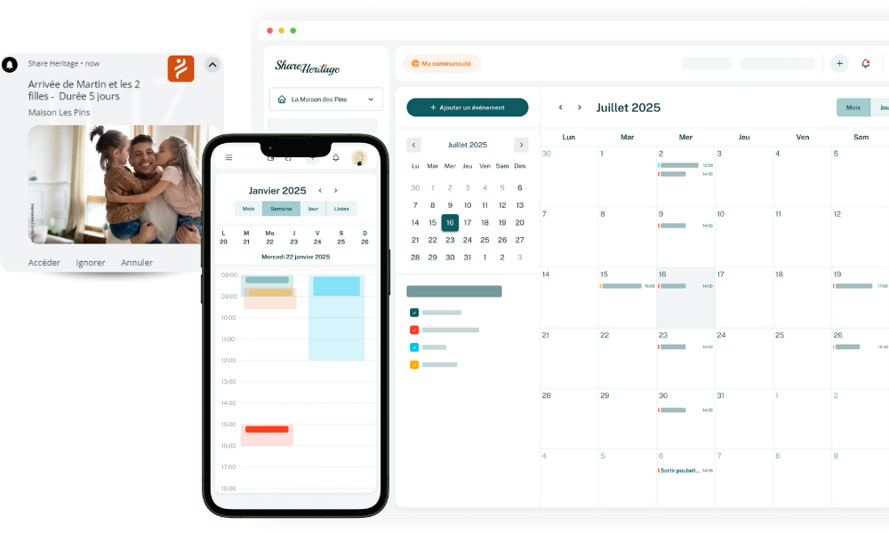 calendrier partagé famille calendrier partagé famille