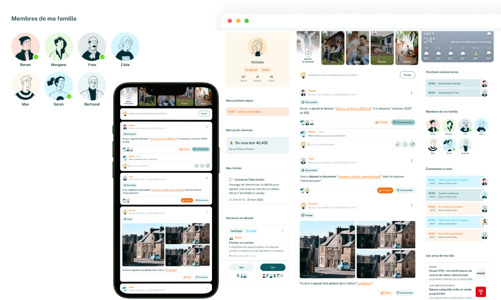 salon digital famille
